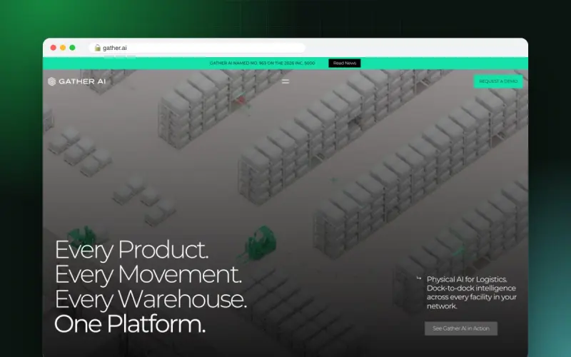 Gather AI: Animated marketing site + CMS