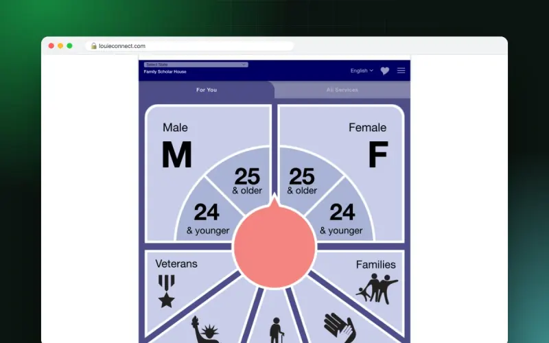 Louie Connect: Local services web app